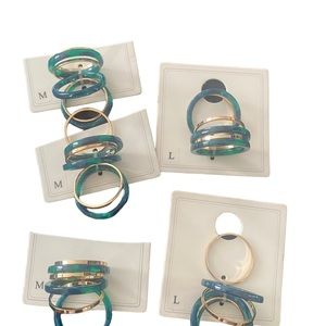 New Fashion Designer rings. Sz M and L